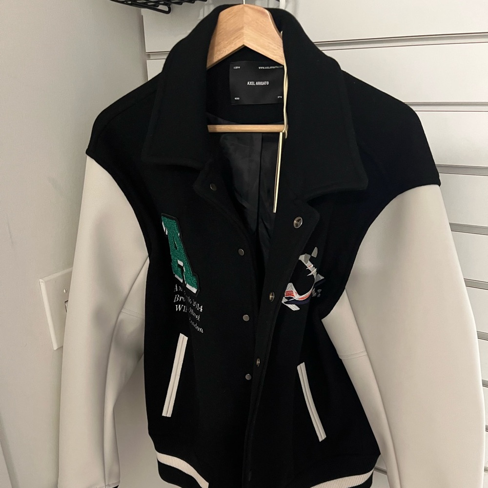 New axel arigato varsity jacket